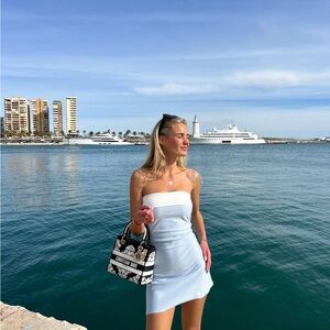 Sunset Adore Daily Mini Dress- Sky